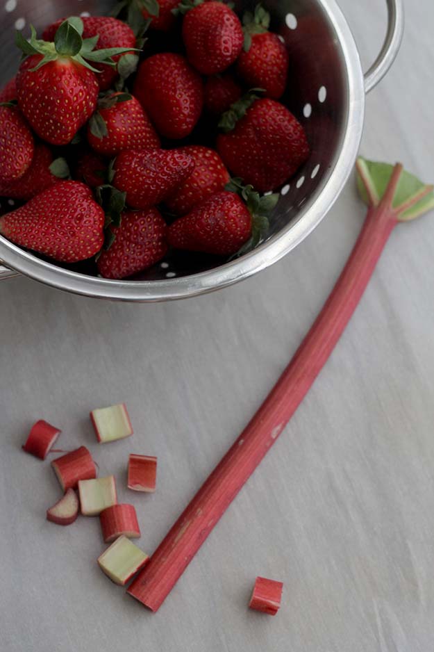 Strawberries and Rhubarb 