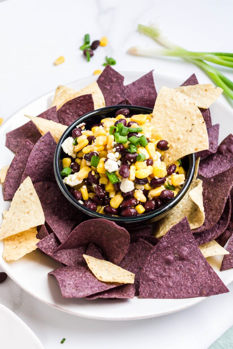 Black Bean, Corn And Feta Dip - Easy Recipes From Home