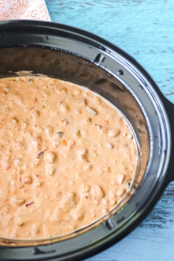 Best Easy Slow cooker cheese dip.