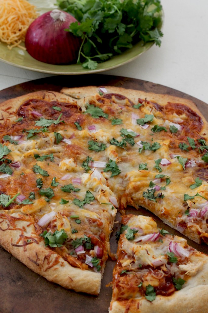 Creamy BBQ Chicken Pizza