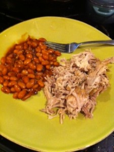 Blue Moon Pulled Pork & Beans