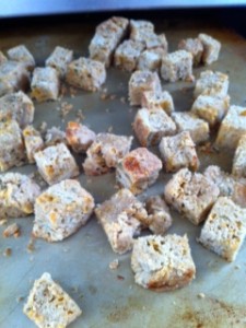 Homemade Bread Croutons