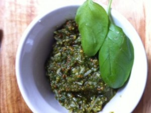 Basil Pistachio Pesto