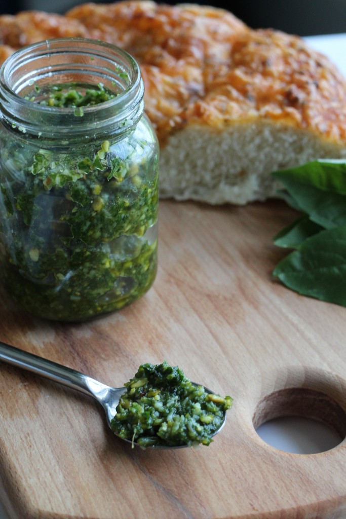 Basil Pistachio Pesto