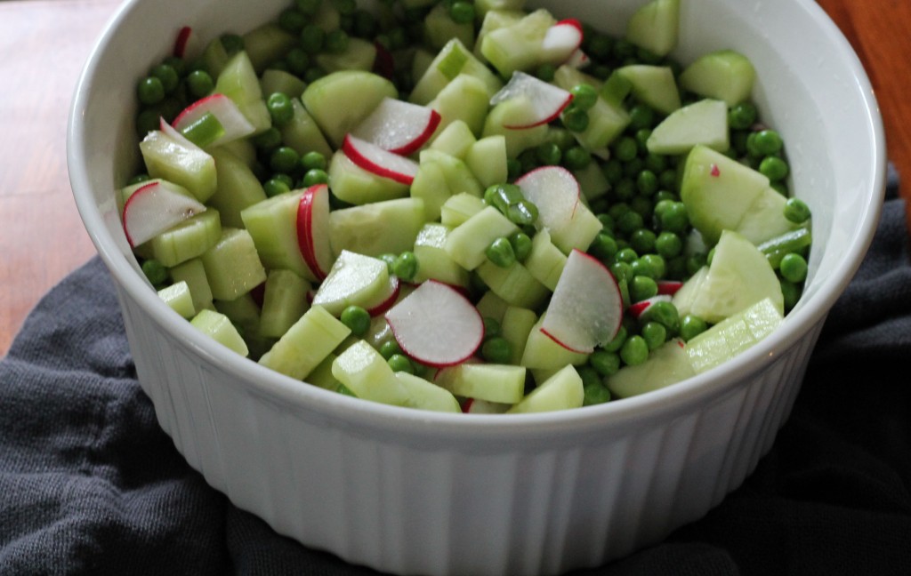 Crunchy Pea Salad