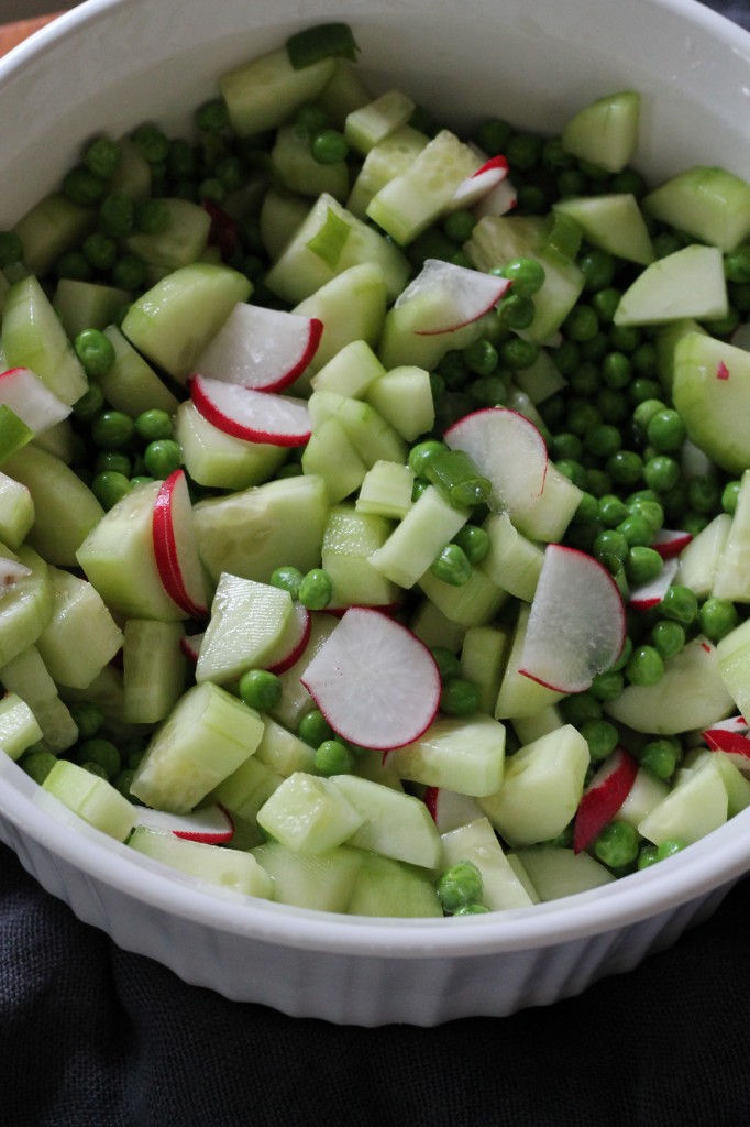 Crunchy Pea Salad