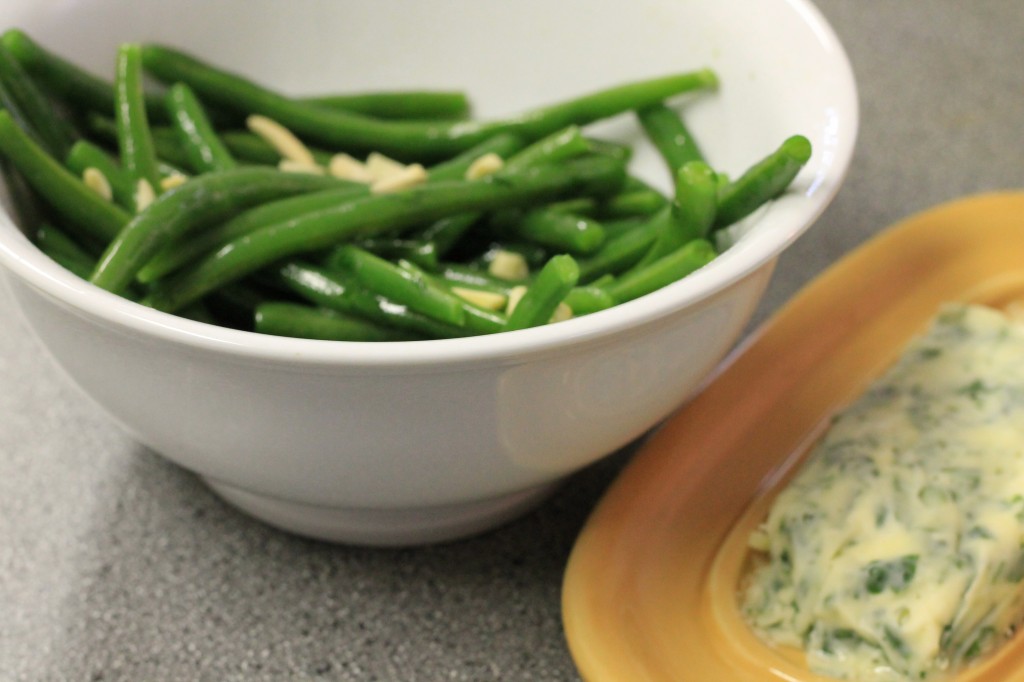 Herb Butter with Green Beans