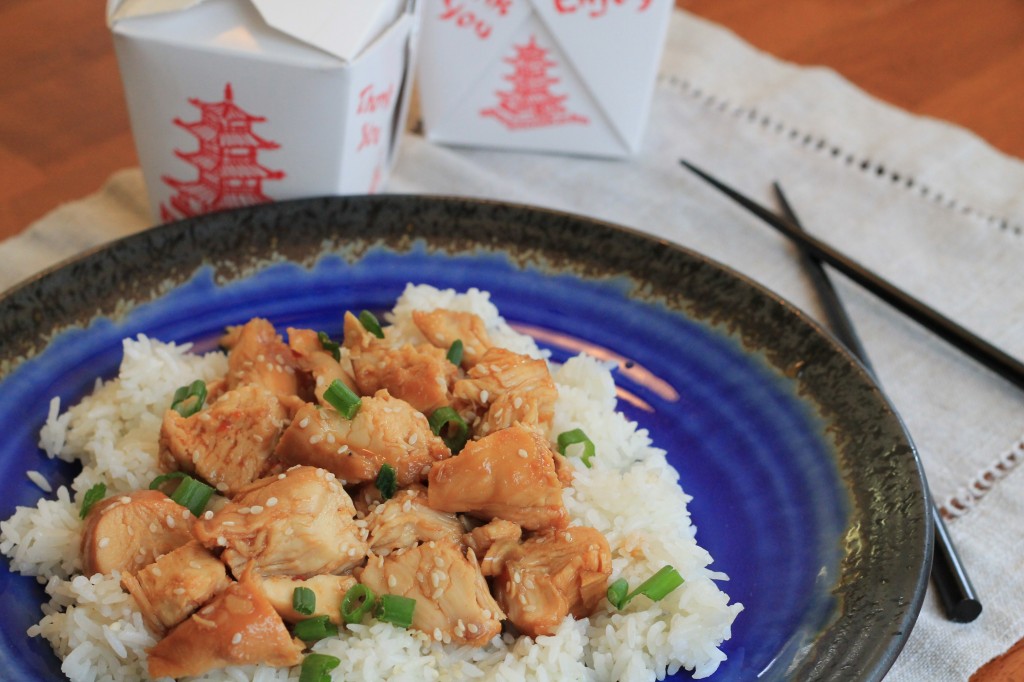 Crockpot Honey Sesame Chicken