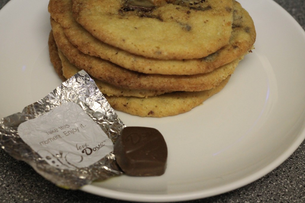 Bourbon Caramel Chocolate Cookies