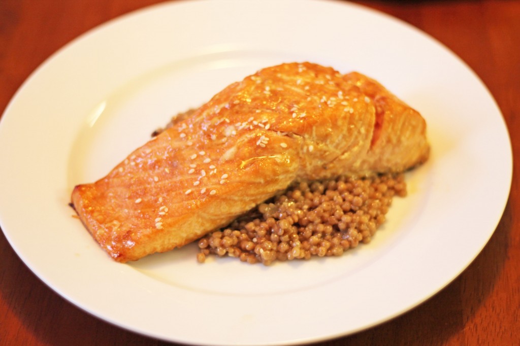 Sweet Ginger and Soy Salmon