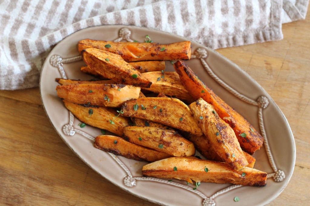 Oven Baked Sweet Potato Wedges