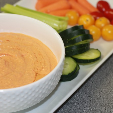 Roasted Red Pepper Hummus