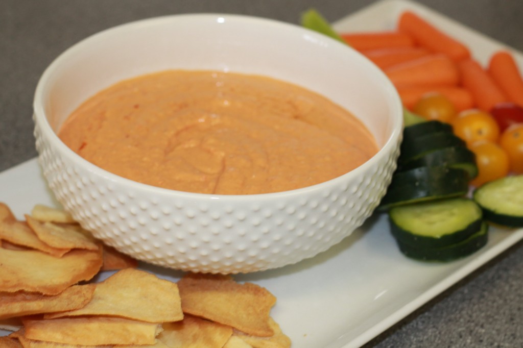 Roasted Red Pepper Hummus