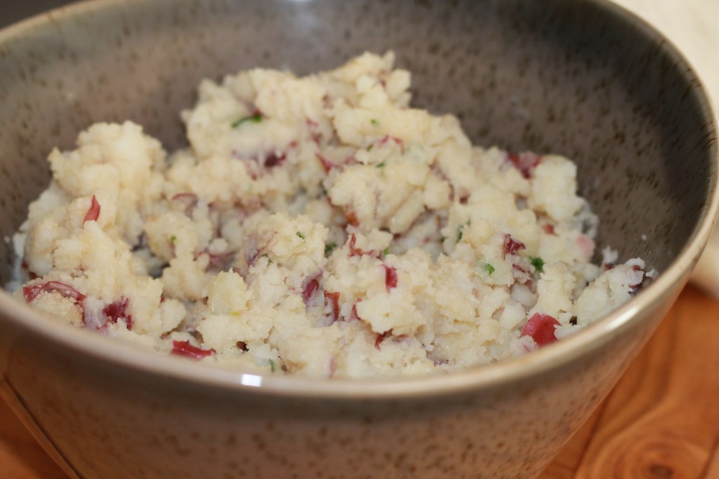 Parmesan Smashed Potatoes