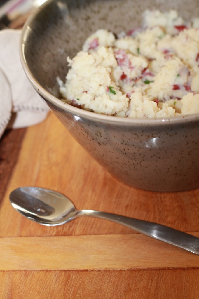 Parmesan Smashed Potatoes