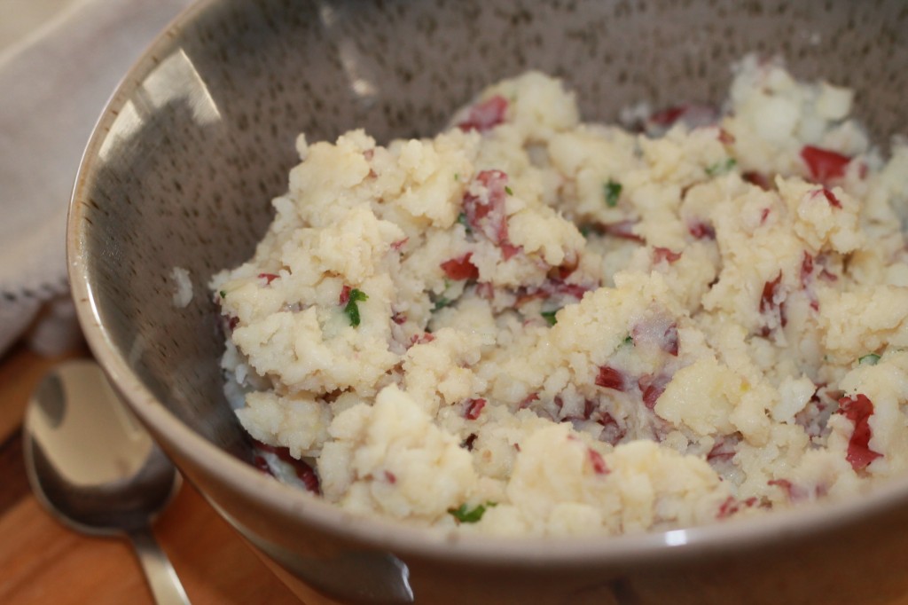 Parmesan Smashed Potatoes