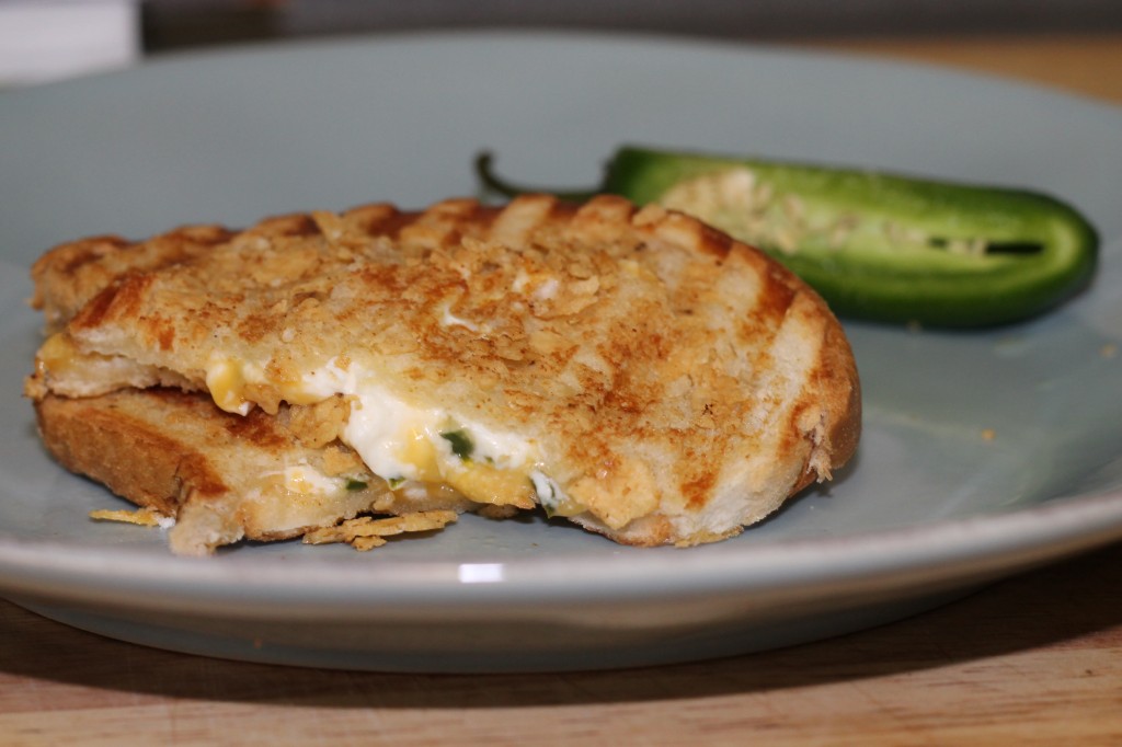 Jalapeno Popper Grilled Cheese