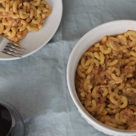 BBQ Pulled Pork Macaroni and Cheese