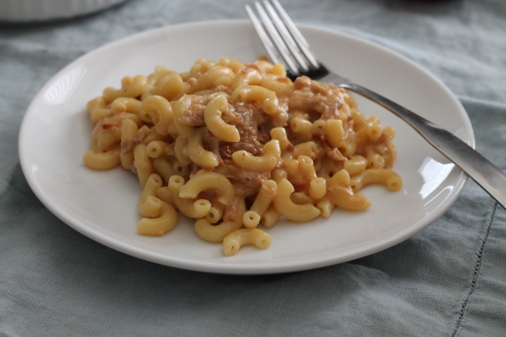 BBQ Pulled Pork Macaroni and Cheese
