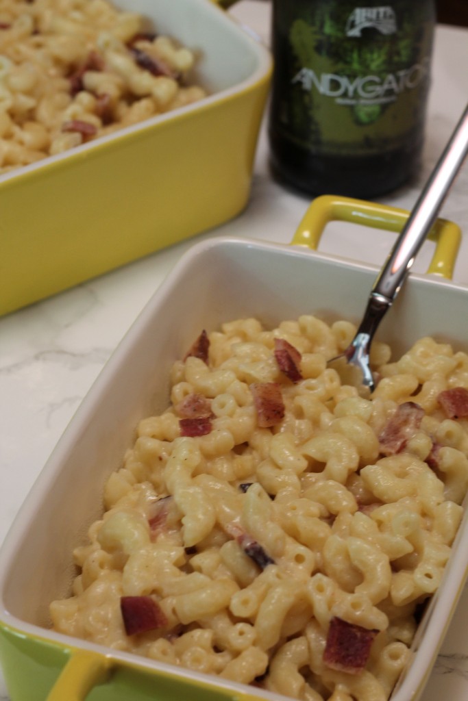 Beer Bacon Mac and Cheese