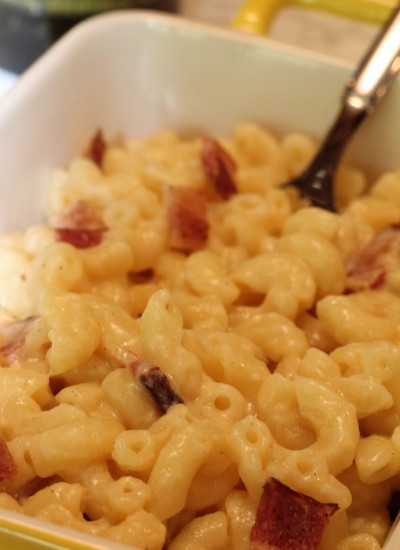 Beer Bacon Mac and Cheese