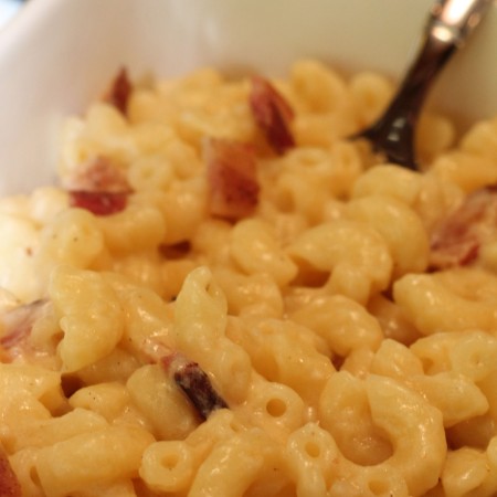 Beer Bacon Mac and Cheese