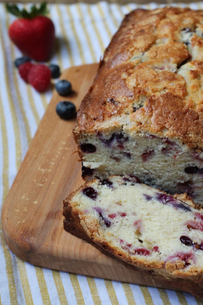 Triple Berry Bread