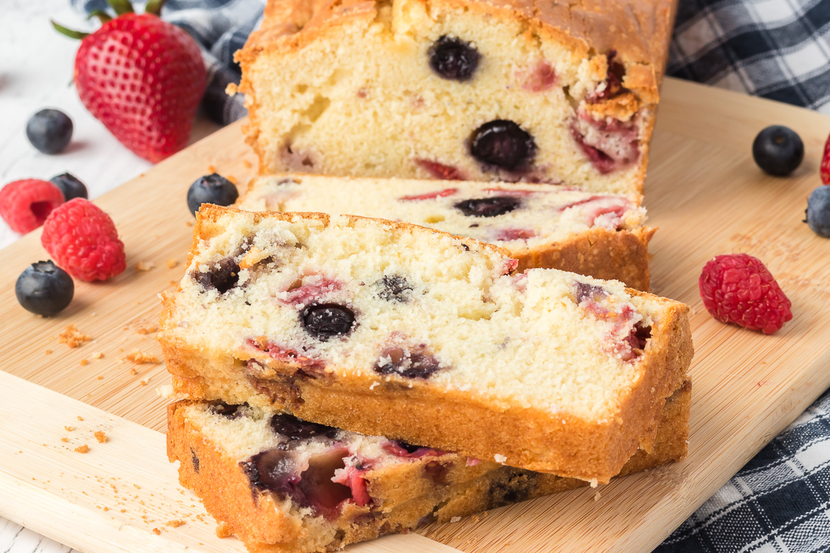 Summer Berry Bread - Simple, Sassy and Scrumptious