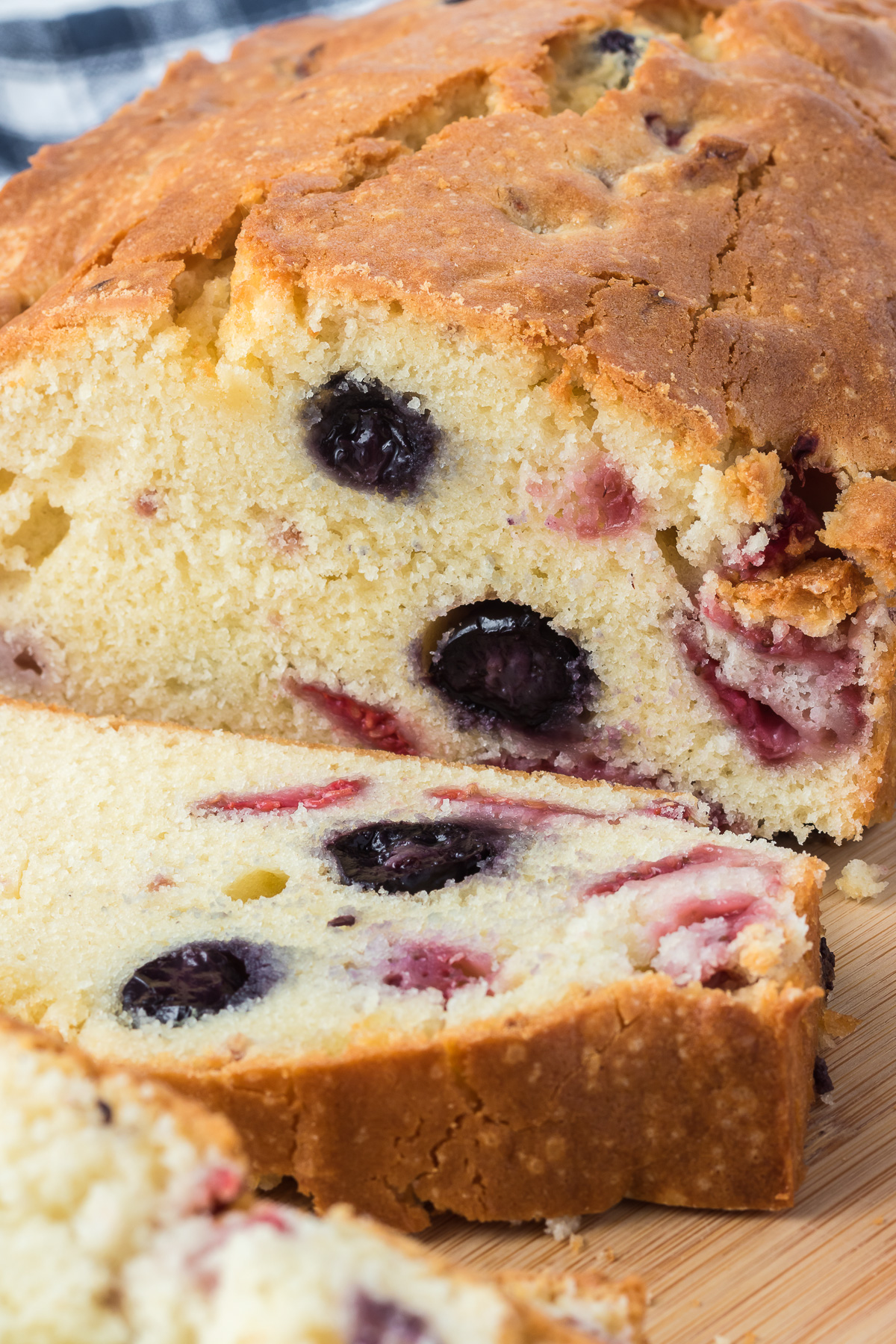 Triple Berry Bread (Easy Quick Bread) | Easy Recipes From Home