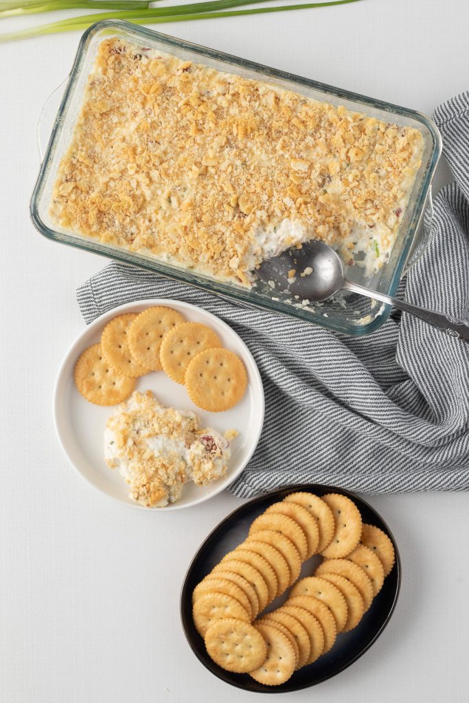 A Cheese Dip appetizer