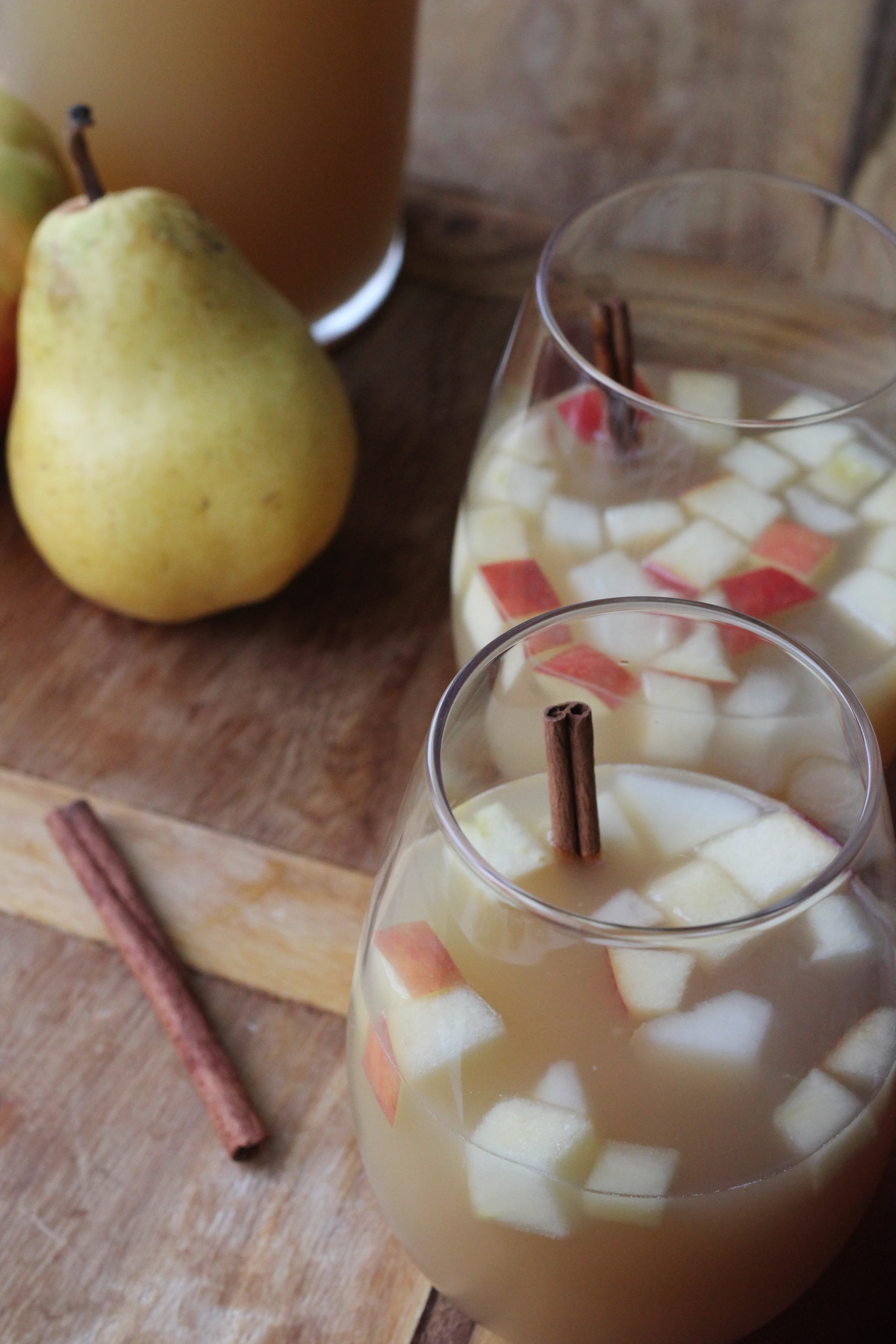 Apple Cider Sangria - perfect for fall