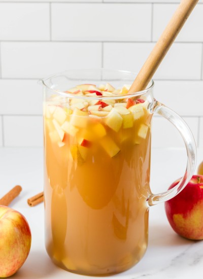 Sangria made with Apple Cider