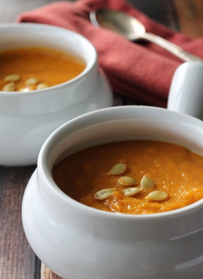 Winter Squash and Pumpkin Soup