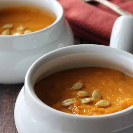 Winter Squash and Pumpkin Soup