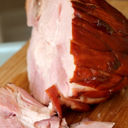 Glazed Ham - so easy, tender, and delicious!