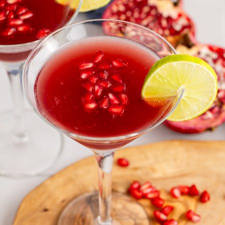 Pomegranate Lime Martini