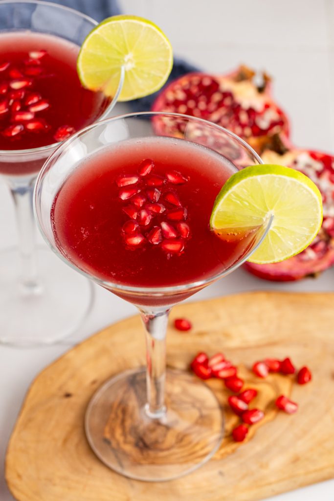 Pomegranate Lime Martini