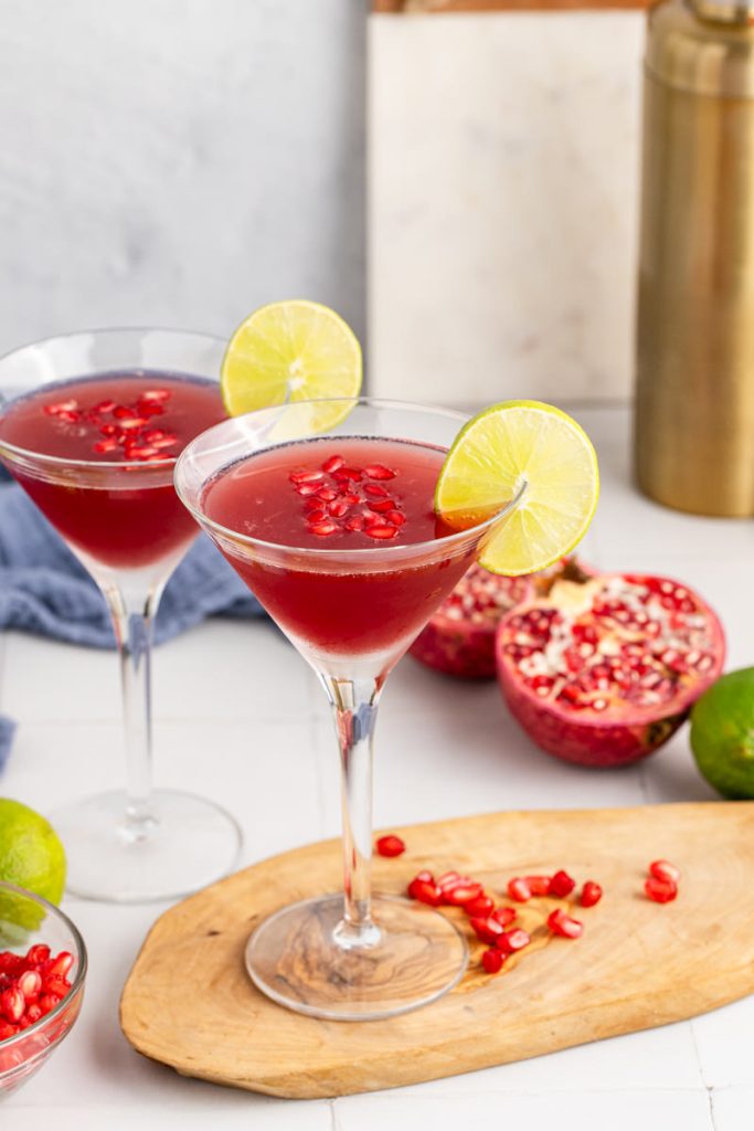 Pomegranate Lime Martini