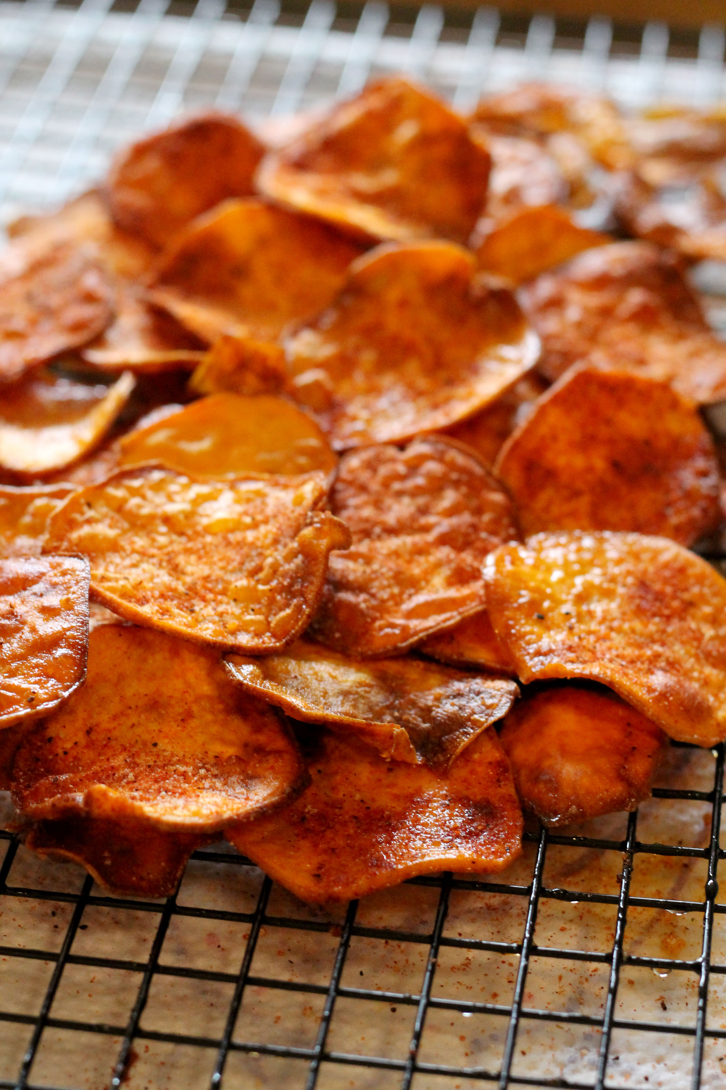 Crisp and Delicious Homemade BBQ Sweet Potato Chips