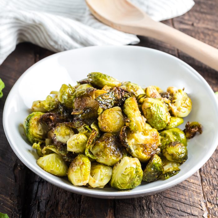 Honey Musstard Brussels Sprouts