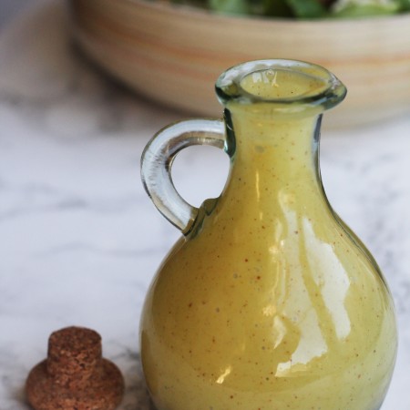 This Honey Mustard Dressing is easy to make at home and super tasty!