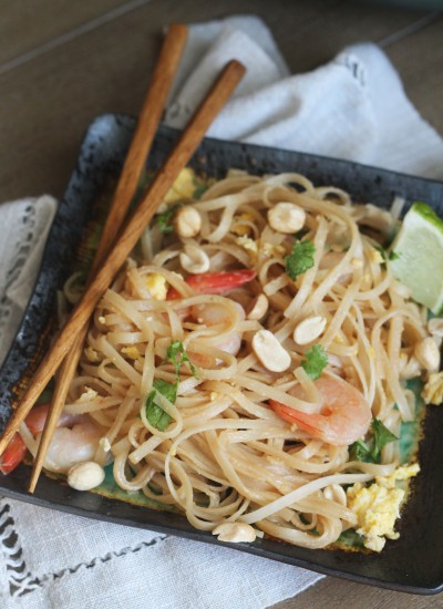 Make your favorite take out meal at home - this Shrimp Pad Thai will become your favorite!