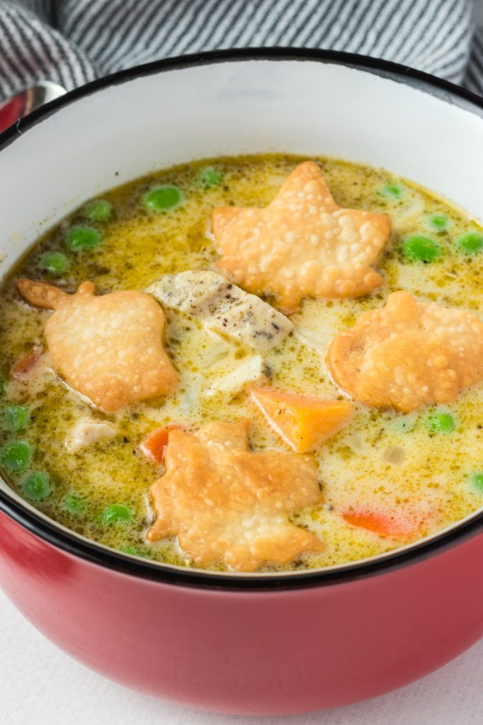 Leftover Turkey (Or Chicken) Pot Pie Soup