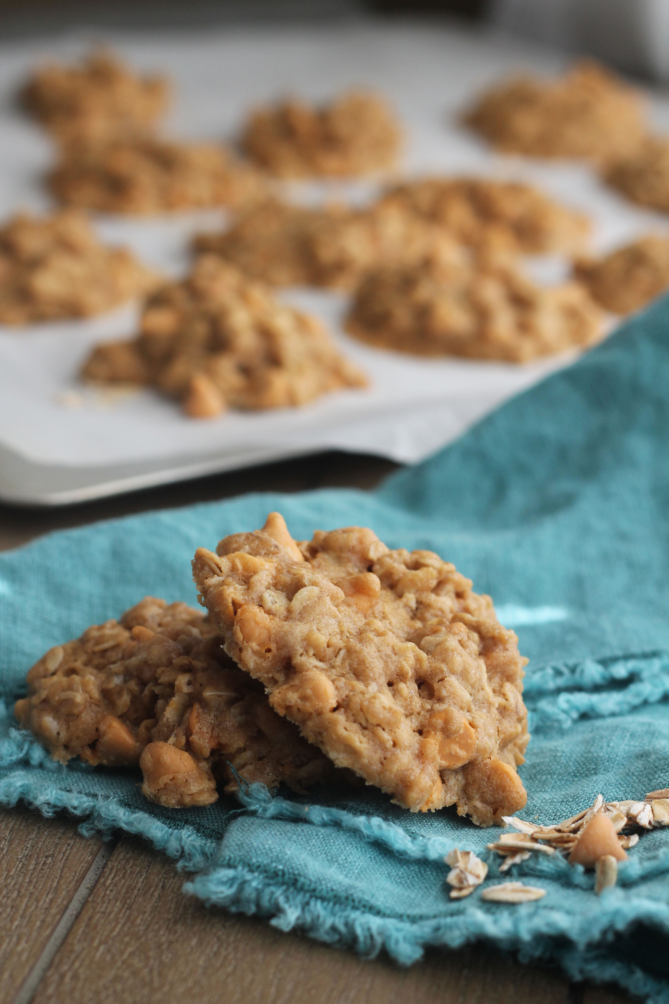 If you love the classic Oatmeal Cookies and like butterscotch then you will want to try these cookies out!
