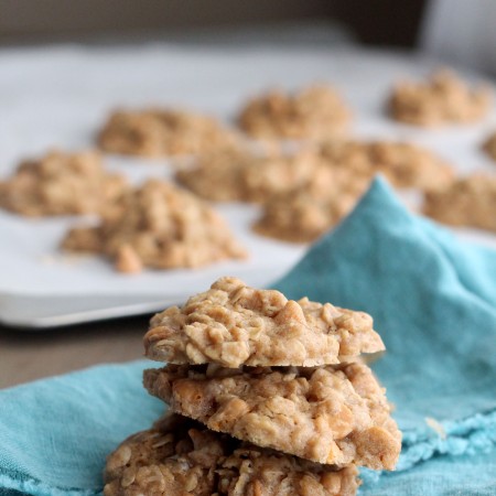 Soft and Chewy Butterscotch Oatmeal Cookies