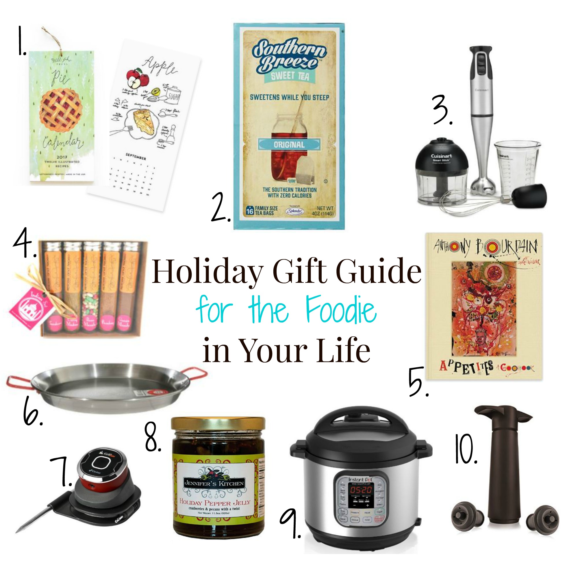 Holiday Gift Guide for the Foodie in Your Life