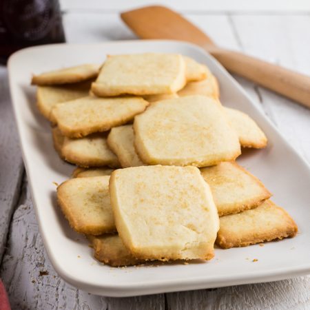 Maple Shortbread Cookies