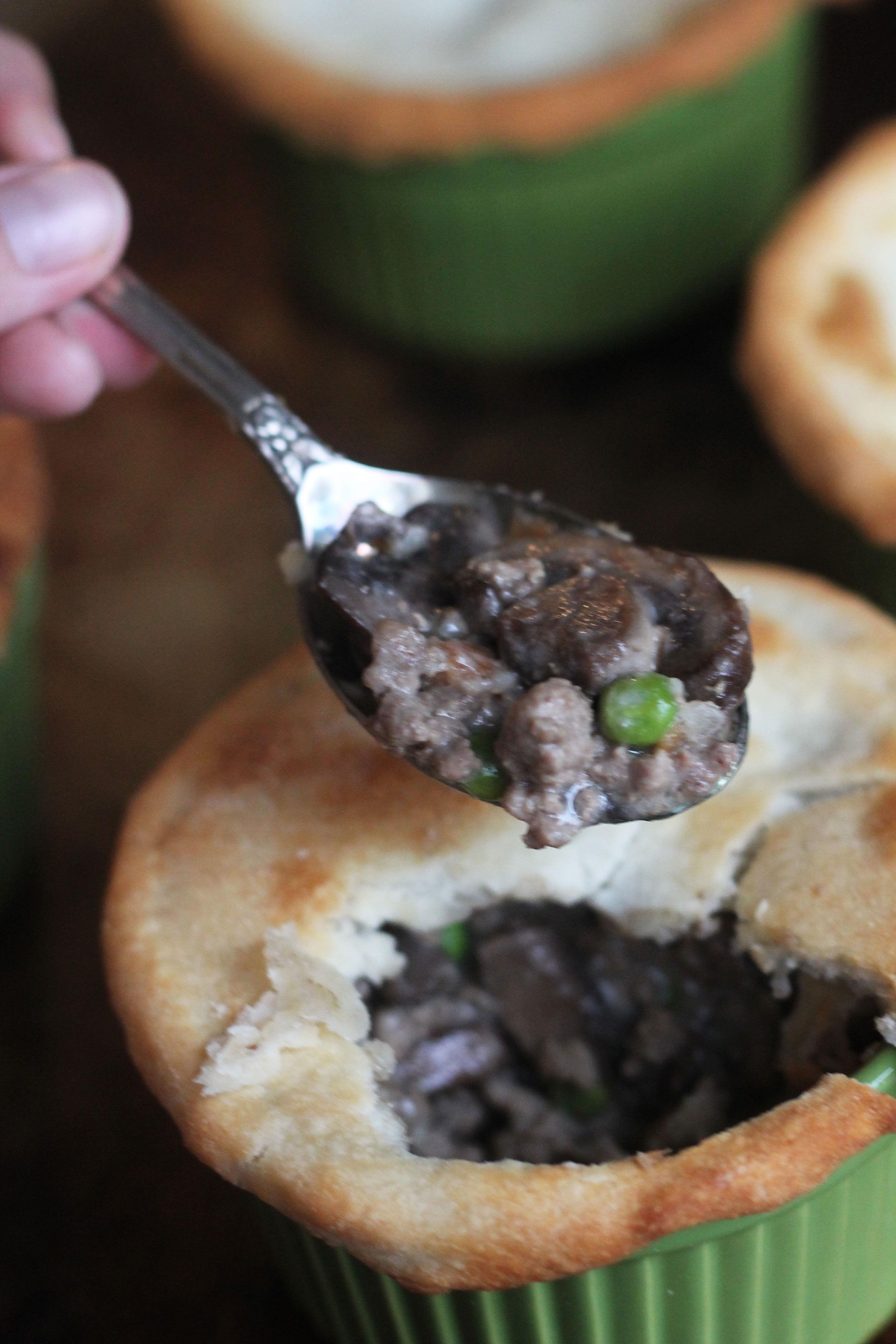 Madeira Mushroom and Beef Pot Pies - there is something comforting about little pot pies don't you think?