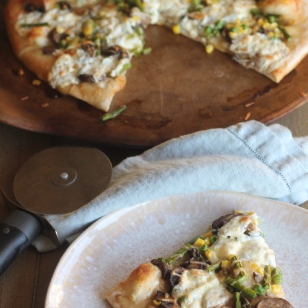 Spring Vegetable Pizza