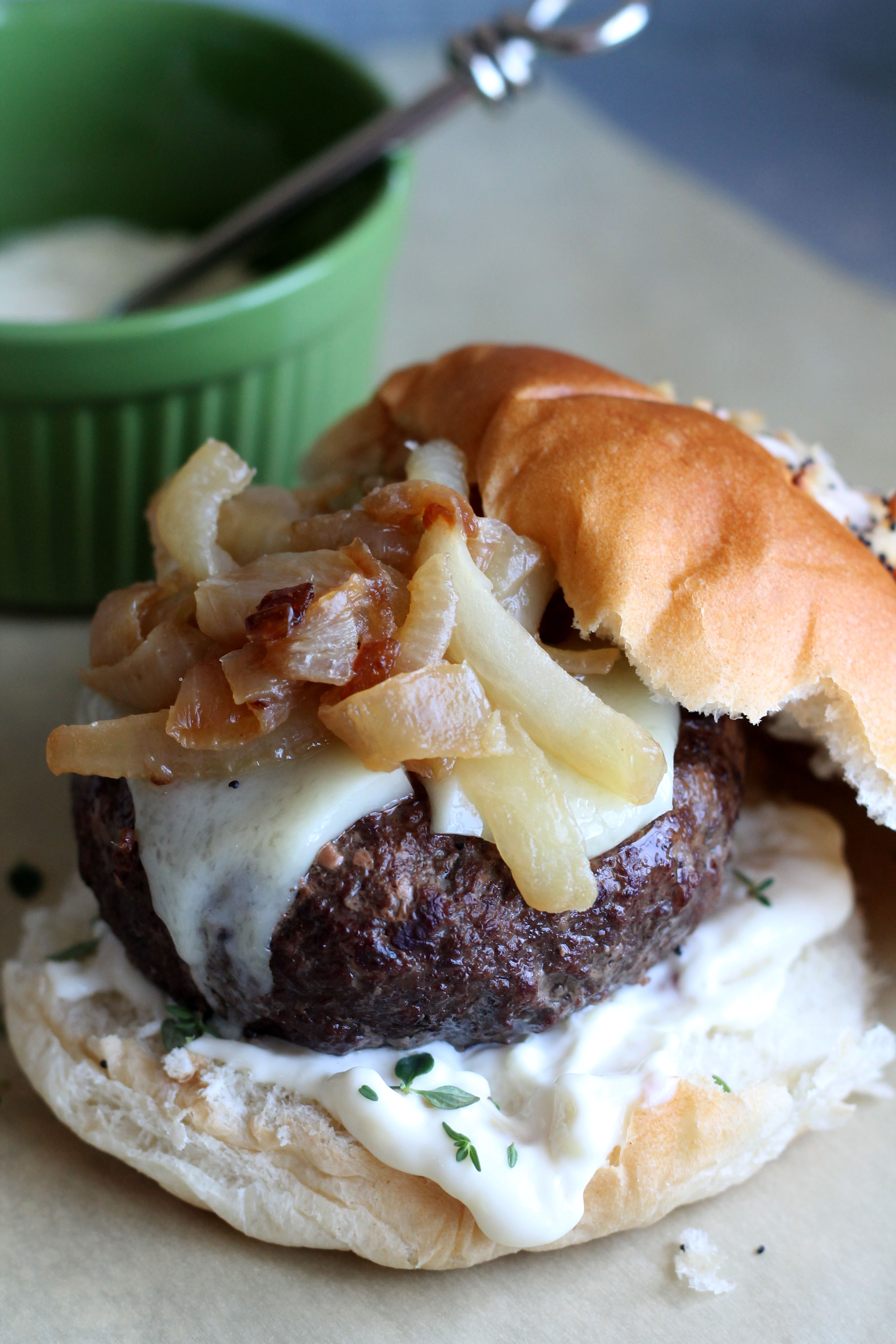 The Ultimate Showstopper a grill lover's new favorite is this French Onion Burger